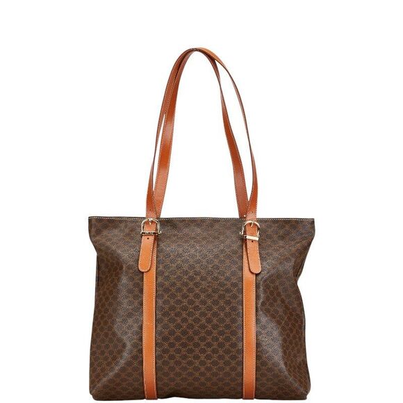 Celine Macadam PVC Leather Tote Bag - Picture 1 of 6